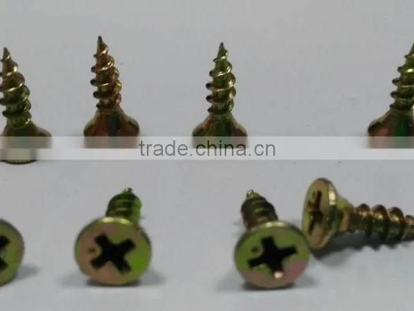 Flat Head Steel 14mm Length Small Selft Tapping Collated Drywall Screw photo-5