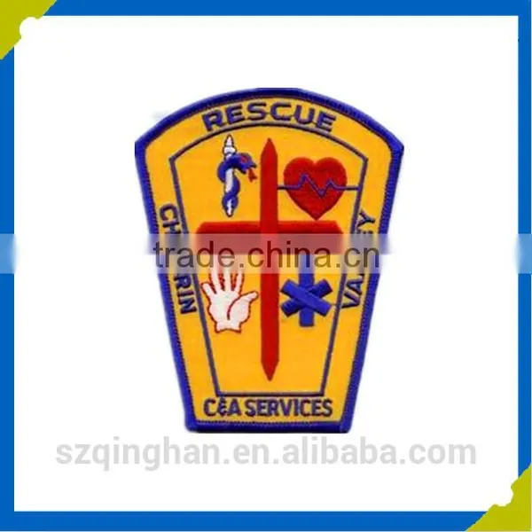 Custom Made Personalized Embroidery Patch Cheap Price Embroidered Label photo-6