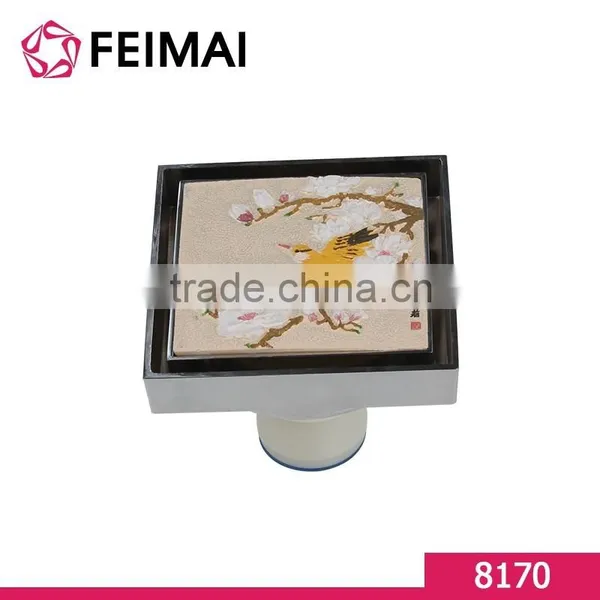 Sanitary Ware Resin Brass Shower Floor Drainer photo-4