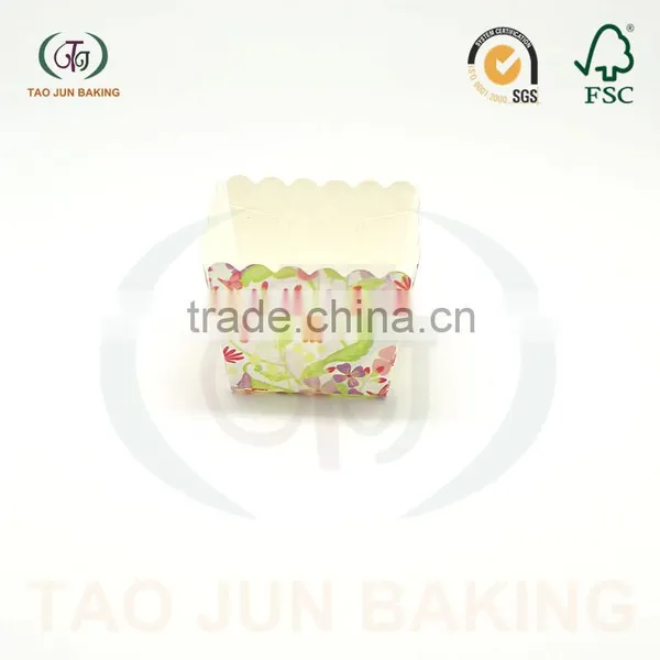 Disposable Square Paper Baking Cups for Cakes Tool photo-3
