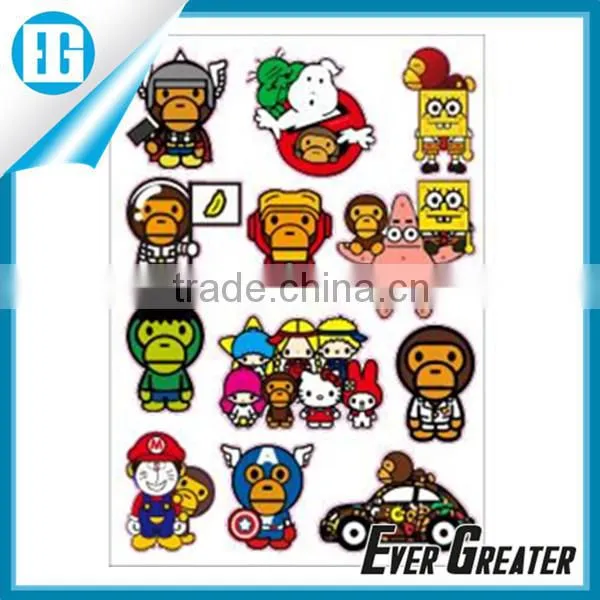 Customized Decorative Vinyl Sticker Kids Sticker Waterproof Cartoon Vinyl PVC Sticker photo-5