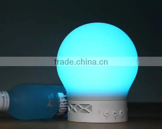 Portable Bluetooth Music Led Speaker Led Bluetooth Speaker Colorful Light photo-2