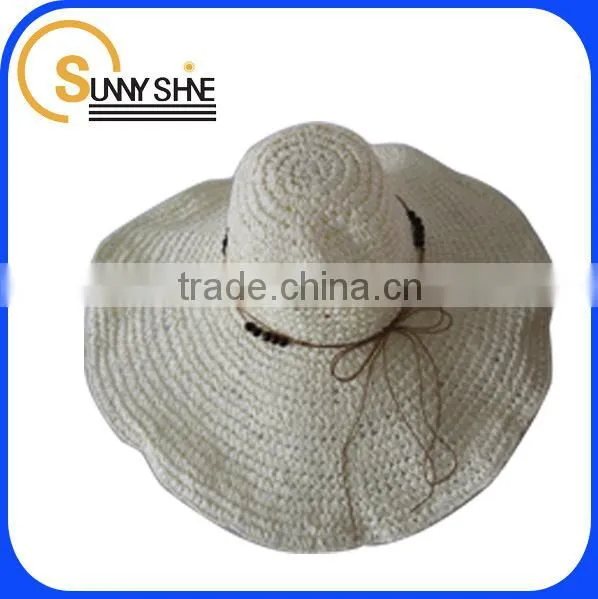 SUNNY SHINE Fashion Large Along the Sun Hats of Straw photo-2