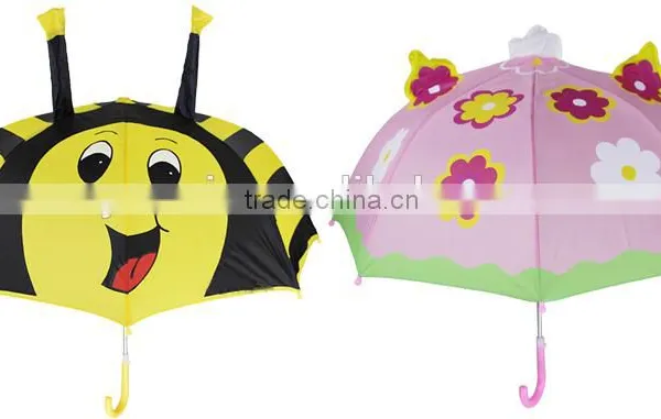 2015 Muni Children Cartoon Animal Shape Cheap Fashion Kids Umbrella With Two Ears Wholesale photo-5