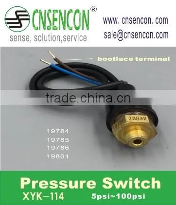CNSENCON (XYK-114 and 117) oil water air pressure switch control air pressure switch 12 volt