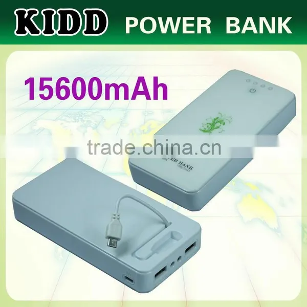 Portable 15600mah Usb Power Bank Mini Solar Charger