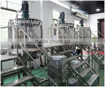 MIC- 500L Cheap Ice Cream Vacuum Mix Tank/homogenizer Syrup Vacuum Mixer With 500L Oil and Water Tank With ce photo-3
