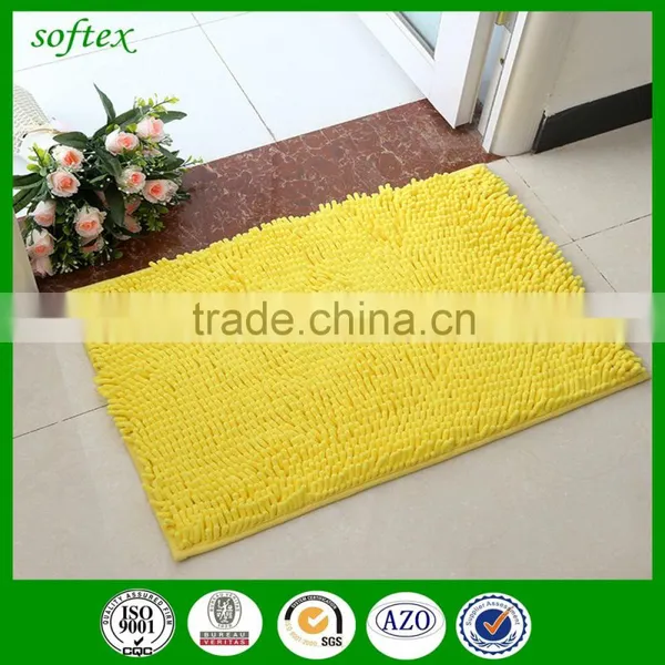 Microfiber Chenille Anti-slip Bath Mat