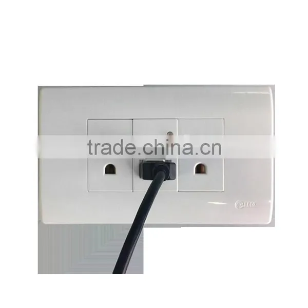 USB 220v 16a Socket With 2 Gang US Wall Outlet With Usb Plug Modular Socket Box photo-4