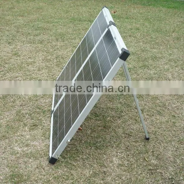 120w(60w*2) 12V Folding Solar Panel With CE for Camping photo-3