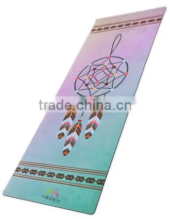 Dreamcatcher Yoga Mat Natural Rubber Eco Yoga Mat photo-2