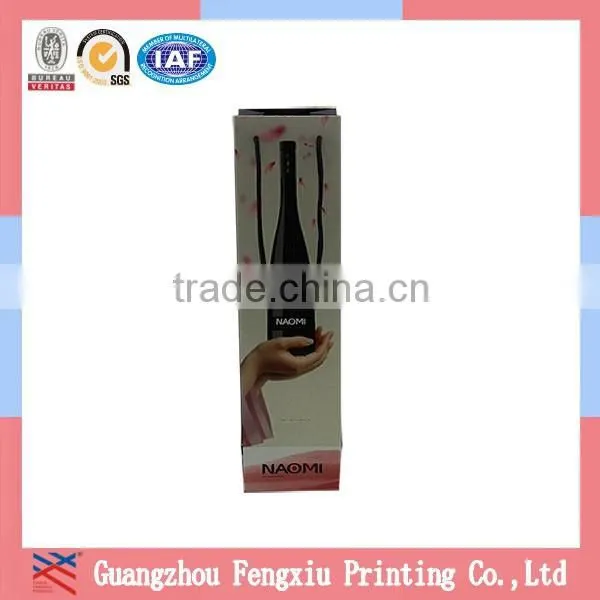Fashional Design Free Custom Newest Paper Bottle Wine Gift Bag photo-3