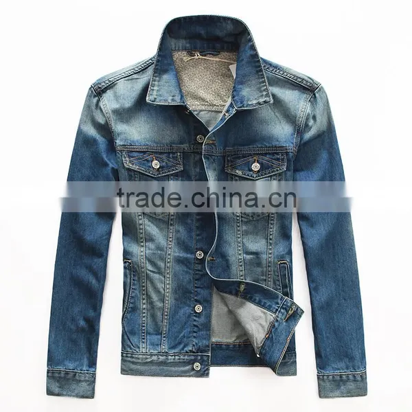 Latest Design Mens Vests 2015 New Fashion Blue Motorcycle Biker Denim Vest photo-2