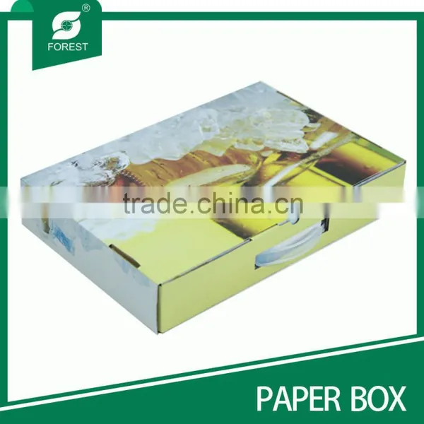 RECYCLE BEER WINE BOTTLE BINS FOR PRINTED GIFT CARDBOARD photo-4