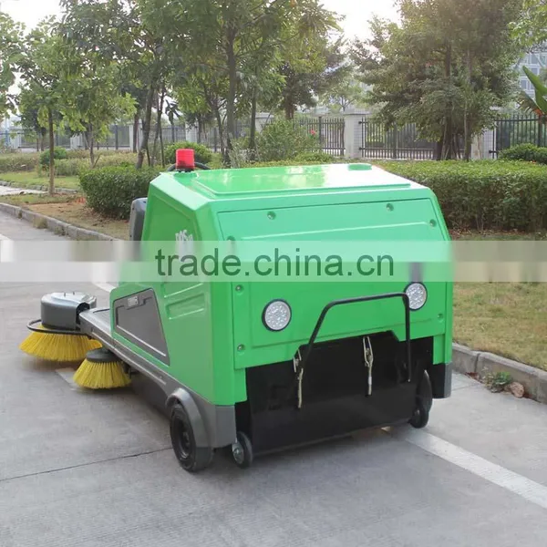 China Wholesale Industrial Cleaning Machine Electric Ride on Road Sweeper (DQS18) photo-6