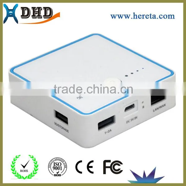 New Products 4 in 1 Power Bank 3g Mifi Router With Rj45 Port photo-2