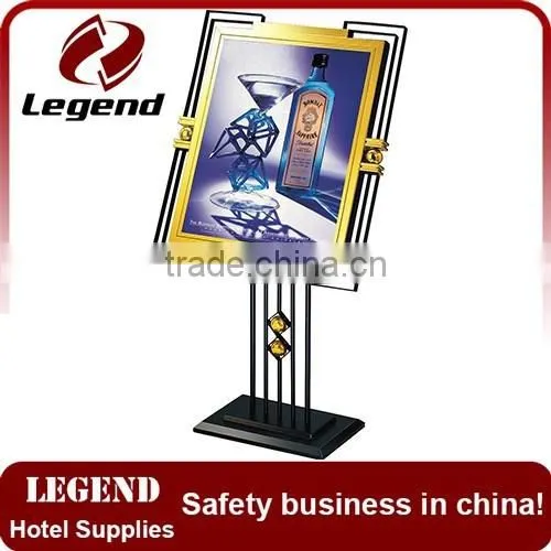 Top Selling Metal Display Racks Stand Menu Display Stand photo-3