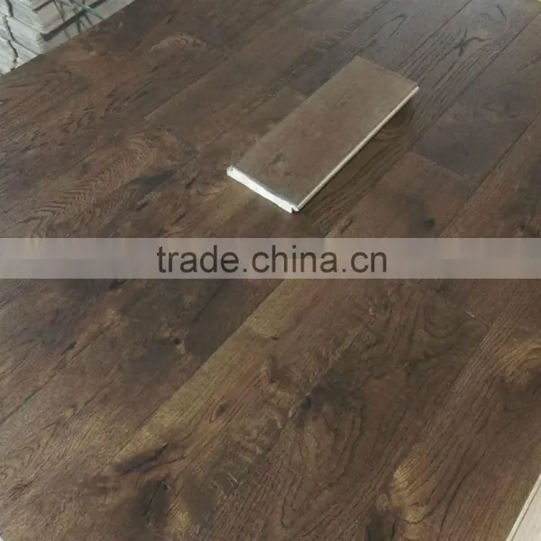 New Design Click Oak Solid Wood Flooring photo-2