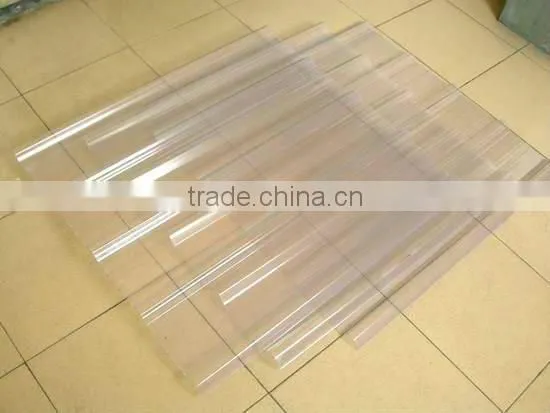 Transparent Corrugated Fiberglass Roof Tile