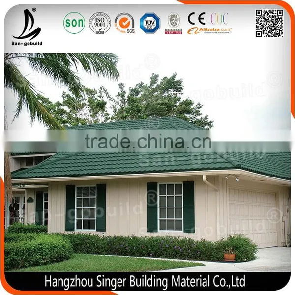 Factory Direct Sell High Quality Roofing Sheet, Al-zinc Stone Coated Metal Roof photo-5