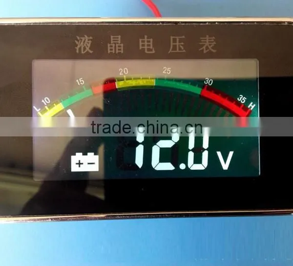Digital motorcycle Colorfull digital VOLTMETER 9-36V