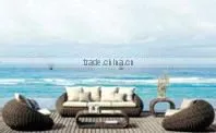 Poly Rattan Sofa Set