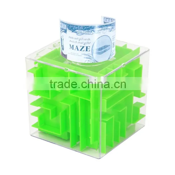 Children Gift Coin Bank Maze Saving Box Oem Plastic Money Box photo-3