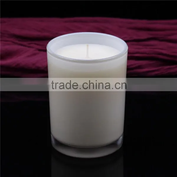 Classic Scented Candle in Black Glass Jar Romantic Soy Wax Candle photo-2