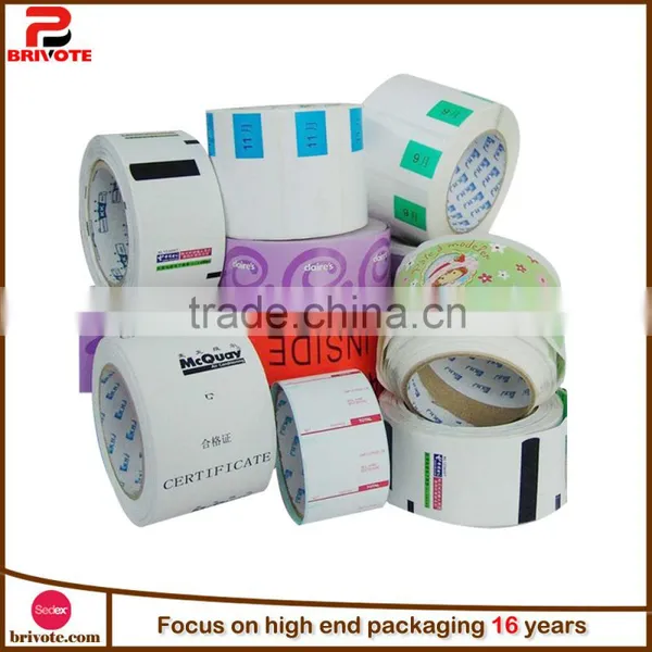 Cheap Garment Customized Printing Sticker Label/label Sticker photo-5