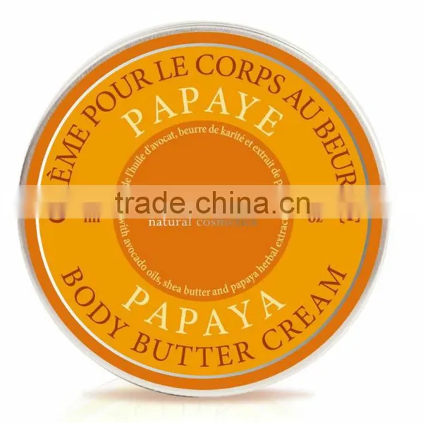 Natural Body Butter Cream Papaya