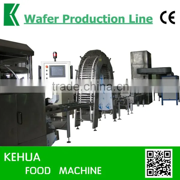 Wafer Line/ Wafer Biscuit Line/Wafer Baking Line/Wafer Making Line With 51 Plate Gas Heated