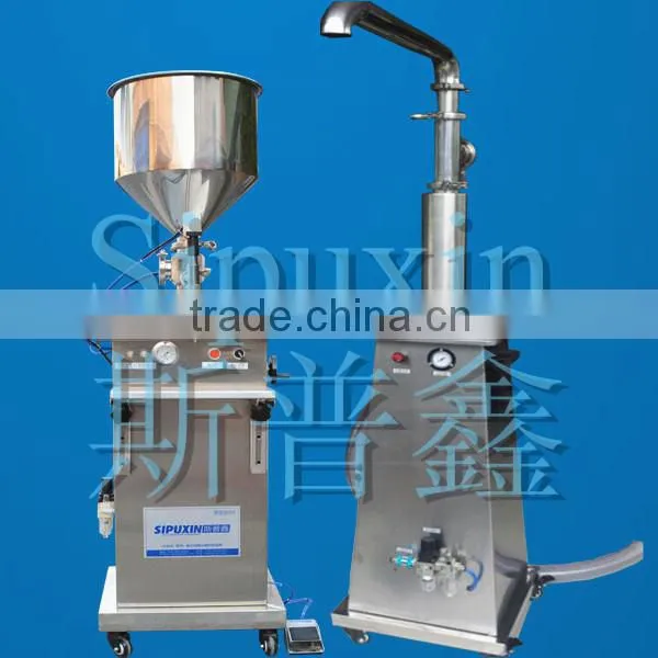 Spx High End Stainless Steel Semi Automatic e Liquid Filling Machine photo-3