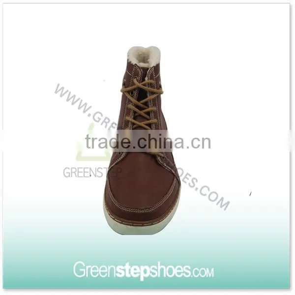Fur Lining Boots New Style Men Winter Boots photo-2