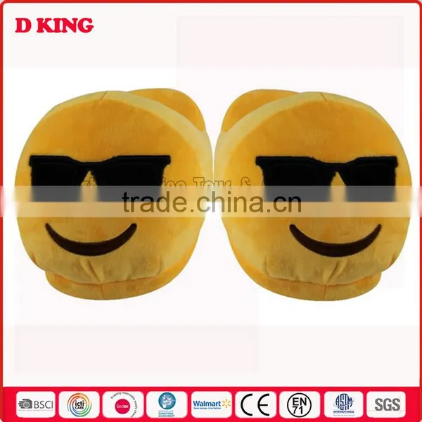 Creative Emoji Expression Winter Soft Bedroom Slippers photo-6