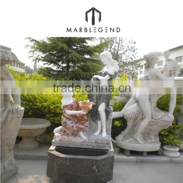 Garden Decoration Natural Stone Life-Size Marble Statue photo-5