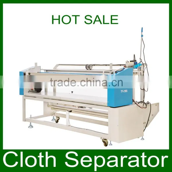 3 Auto-edge alignment,electronic calculating,cutting function Cloth Separator/cloth rolling machine for factory price
