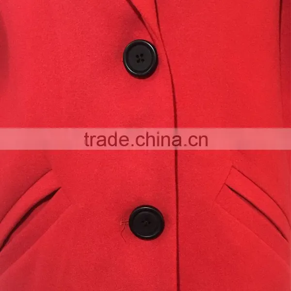2016 AW Garment Customized Woman Ladies Fashion Two Buckle photo-4