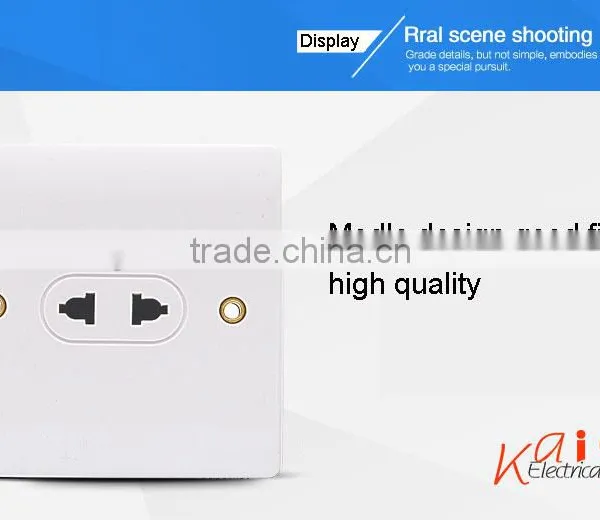 Cheap Price White Two Pin MF Socket photo-3
