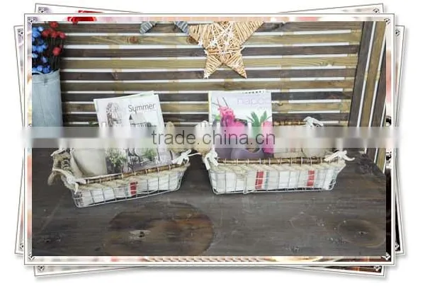 S/2 Rectangle Wire Basket photo-3