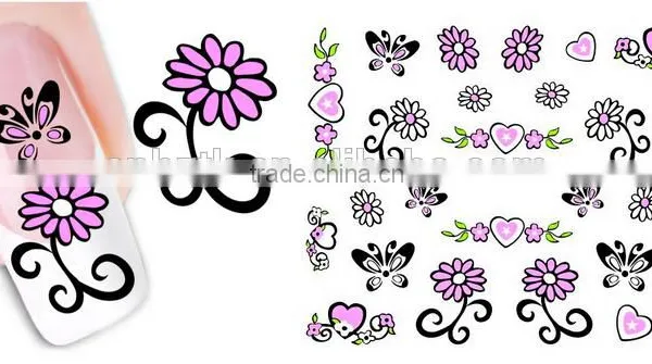 Nail Sticker,nail Decal,nail Tattoo,nail Appliques,Water Transfer Nail Stickers