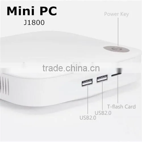 2015 Best Seller 2.5 Inch MINI PC for USA DDR3 MAX 4G Intel J1800 Mini pc