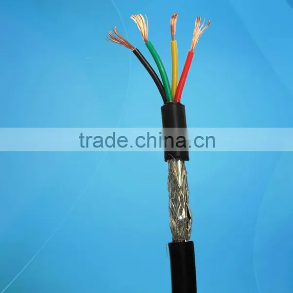 Copper Core PVC Insulated Sheathed Braided Shielding Control Cable photo-3