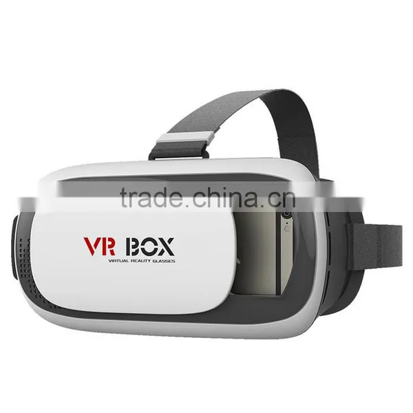 2016 Hot Selling High Quality Virtual Reality vr Box 3d Glasses, ABS Plastic 2nd Genaration vr Box 2.0 for Apple IOS, Android photo-3