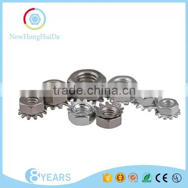 Mass Supply Fine Workmanship High Quality Carbon Steel Kep Nuts M10 photo-2