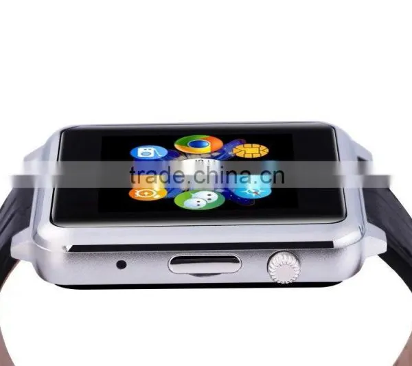 Fashion J68 Smart Watch, Luxury Wristwatch With PU Leather Watch Band photo-5