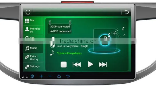 Car DVD Navigation System For HONDA CRV 2013 Touch Screen 2 Din Auto Car Audio Radio Player WITH DVR OBD DTV photo-4