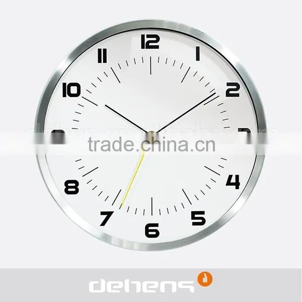 DEHENG 13''simple Style Classic Cheap Metal Wall Clock photo-3