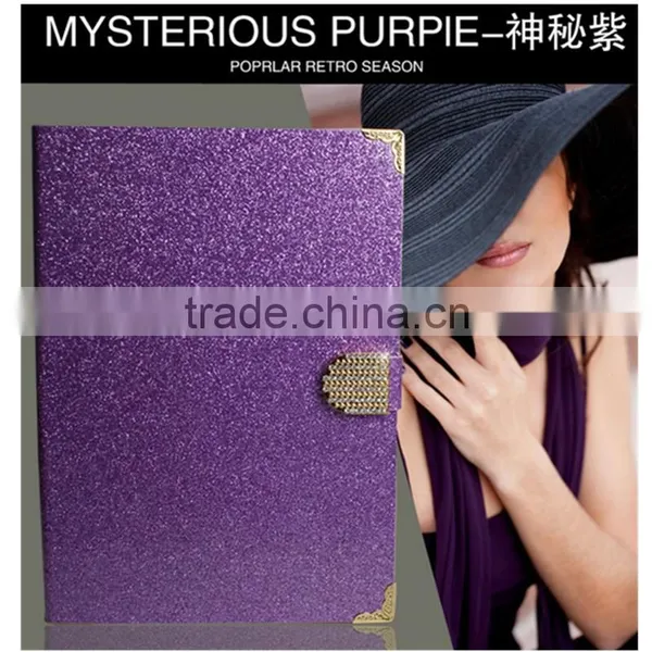 Glitter Bling Wallet Pattern PU Leather Tablet Case for Ipad Mini Air Pro 2 3 4 5 for Xiaomi Mipad for Dell for Zte photo-4
