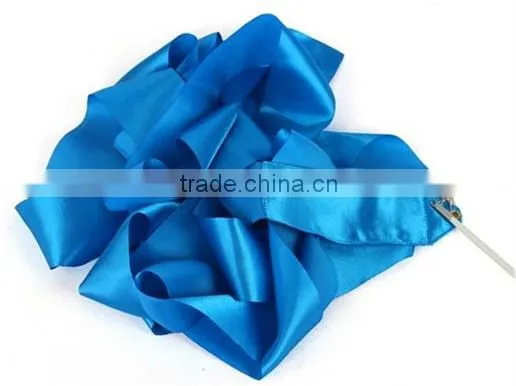 Chinese Gymnastic Gym Streamer Twirling Baton Rod Rhythmic Dance Ribbon photo-5