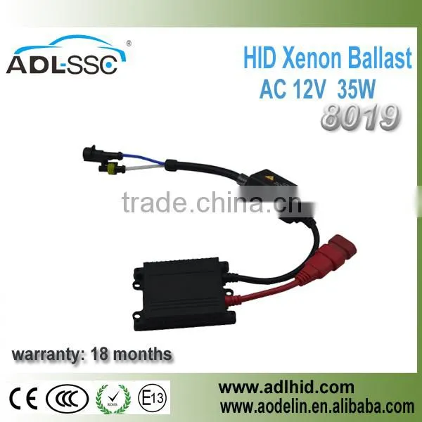 ADL-8019 HID Replacement Ballast 35W HID Slim Ballast for Xenon Light Bulbs